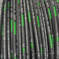 smooth surface wire braid hydraulic hose R1 R2 1SN/2SN